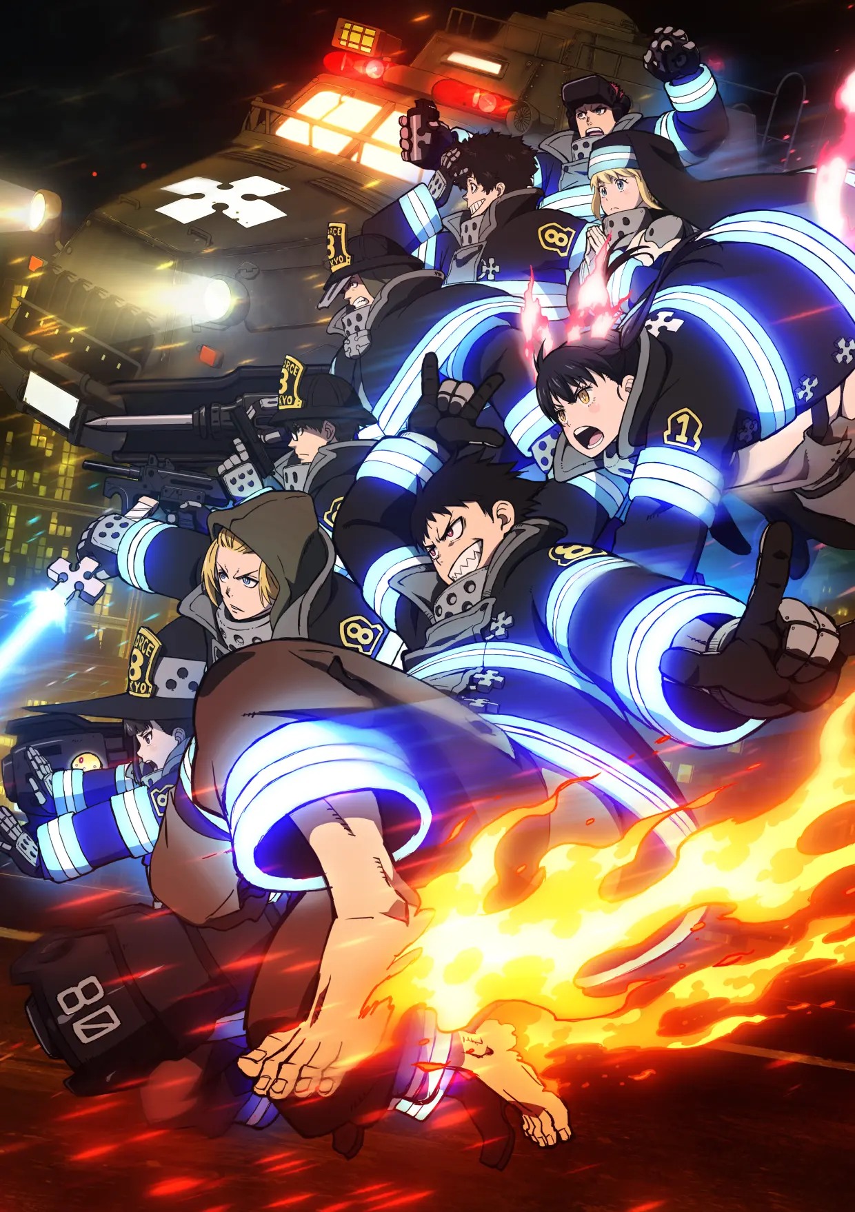 Fire Force anime sæson 3 illustration