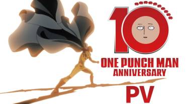 One-Punch Man 10 års jubilæums video og illustration
