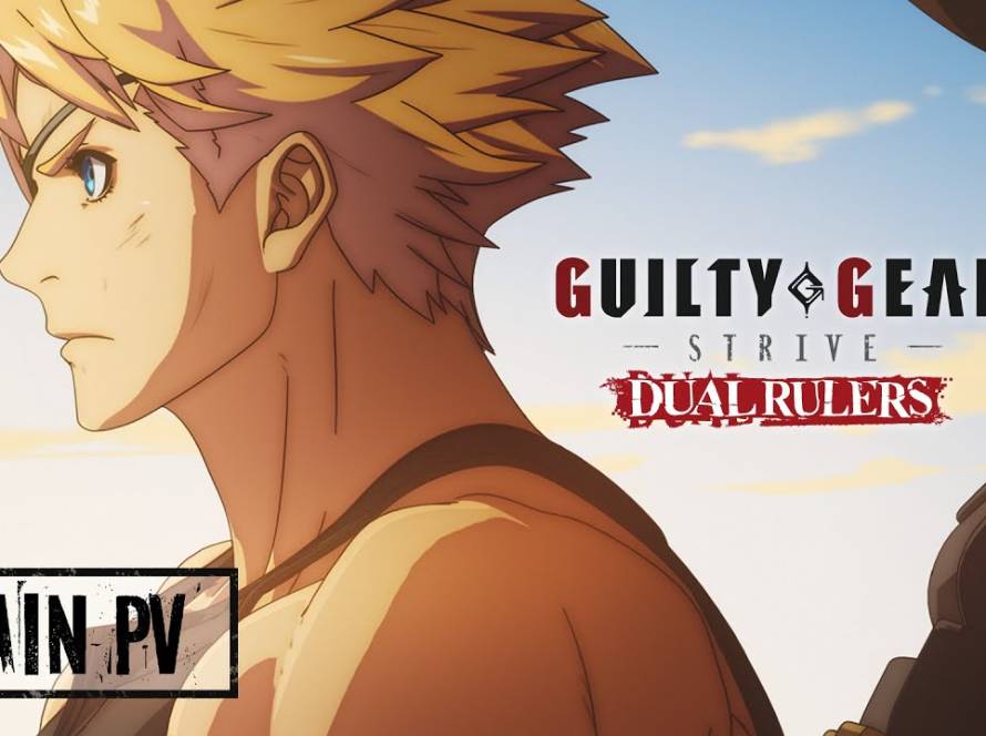 GUILTY GEAR STRIVE: DUAL RULERS anime trailer og illustration