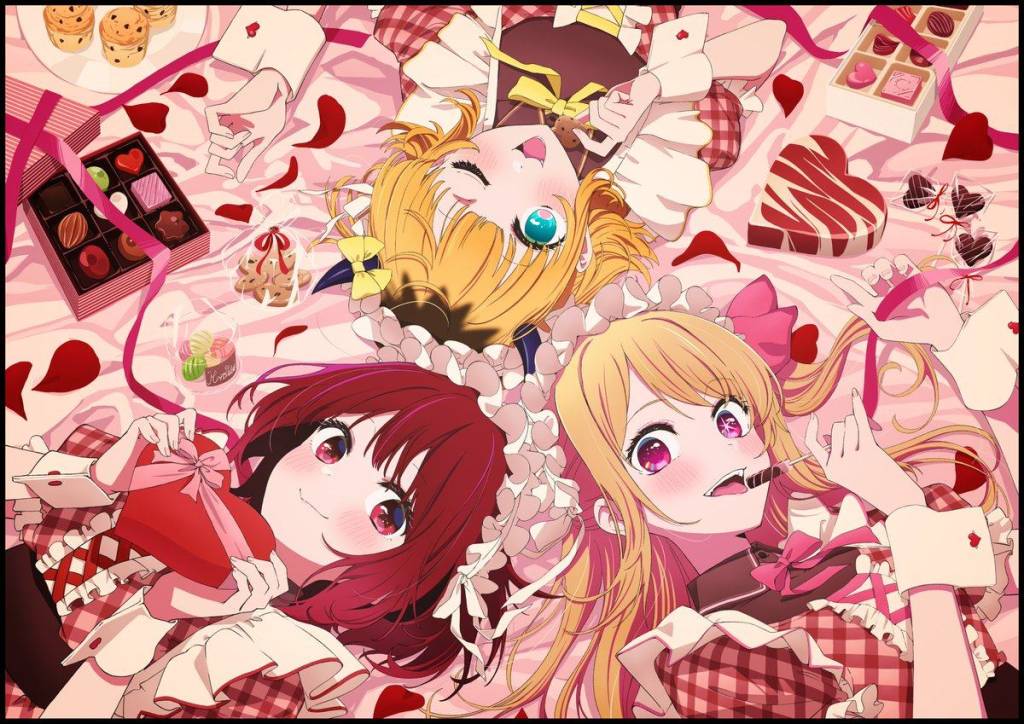 Oshi no Ko sæson Valentins illustration