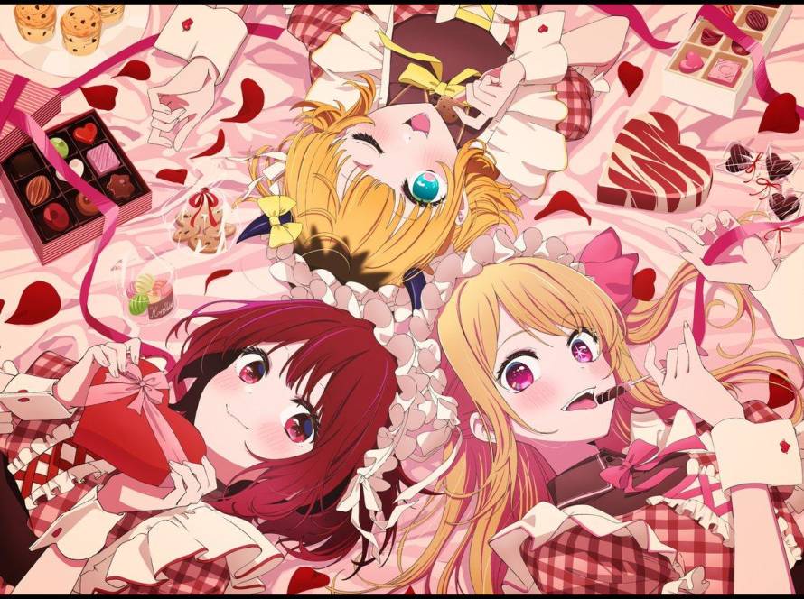 Oshi no Ko sæson Valentins illustration