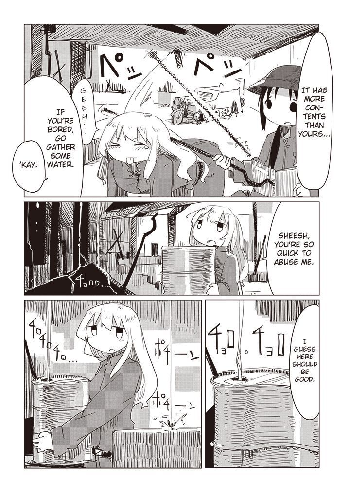 Girls Last Tour manga