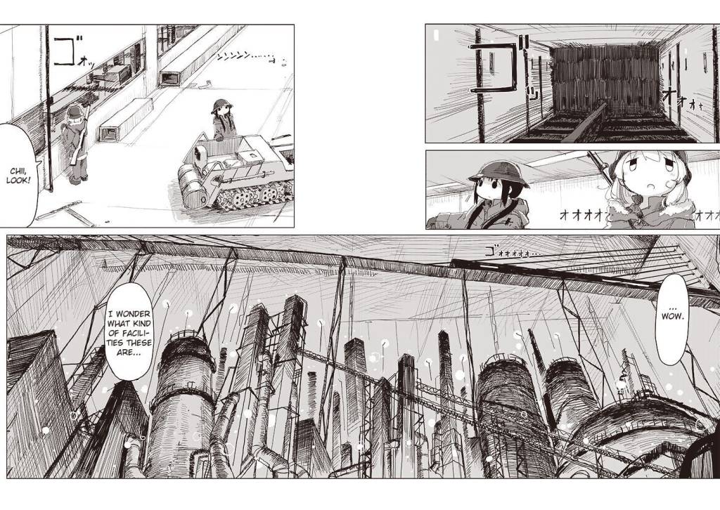 Girls Last Tour manga