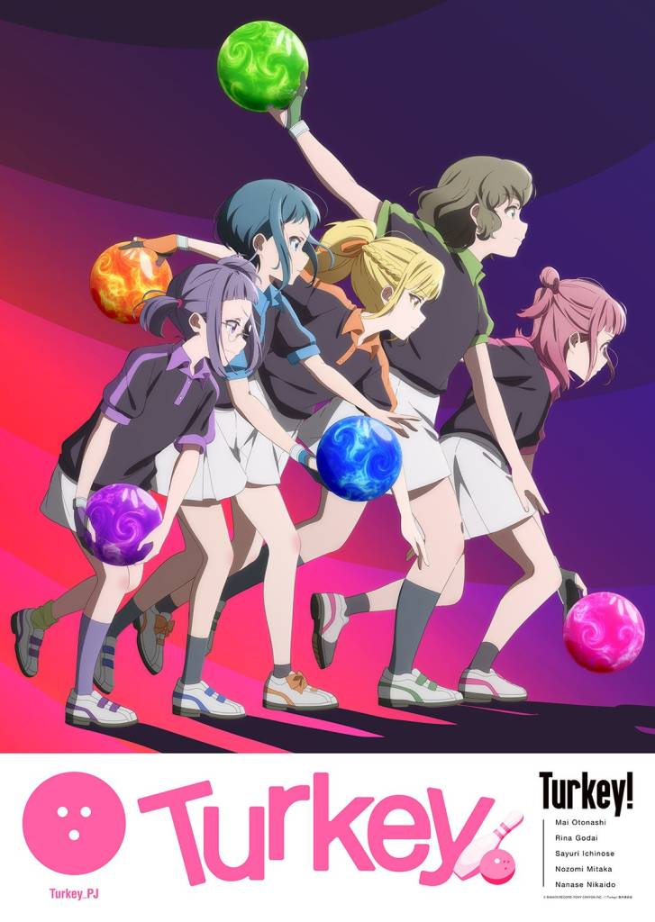 Turkey! original bowling anime der kommer til sommer