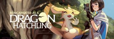 Reincarnated as a Dragon Hatchling TV anime illustration
