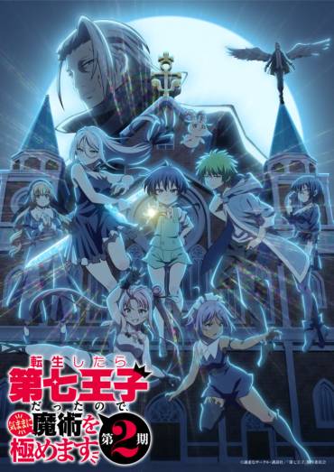 I Was Reincarnated as the 7th Prince so I Can Take My Time Perfecting My Magical Ability sæson 2 anime illustration