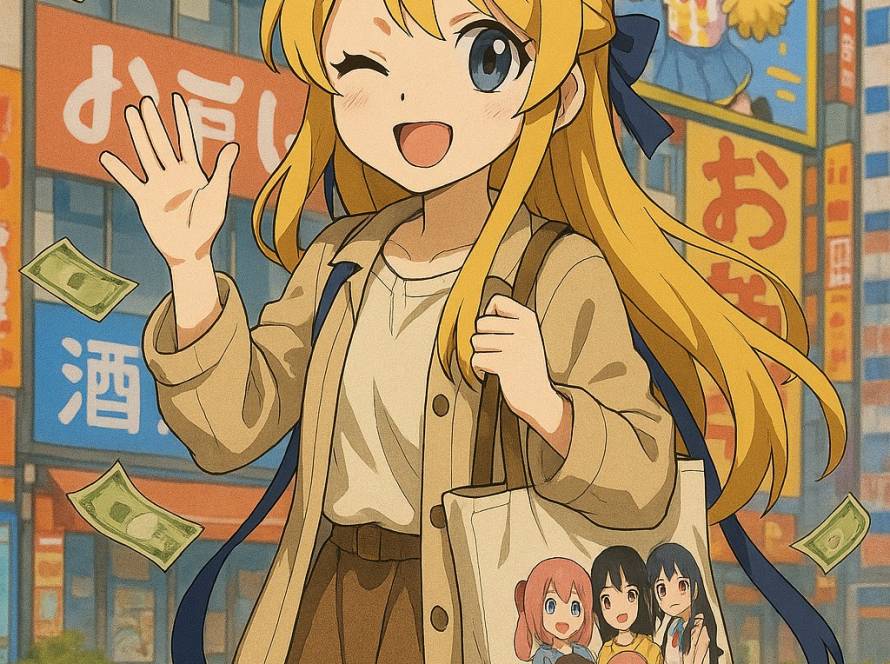 AGs maskot med penge