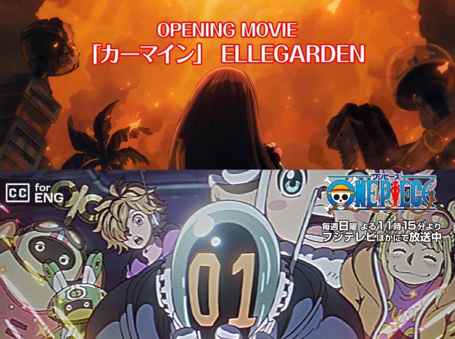 "One Piece" Egghead Arc ny OP & ED videoer